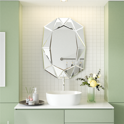 3D Exquisite Beveled Wall Mirror Art Mirror