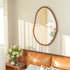 Asymmetrical Wood Mirror Irregular Wall Mirror, Same as Amazon