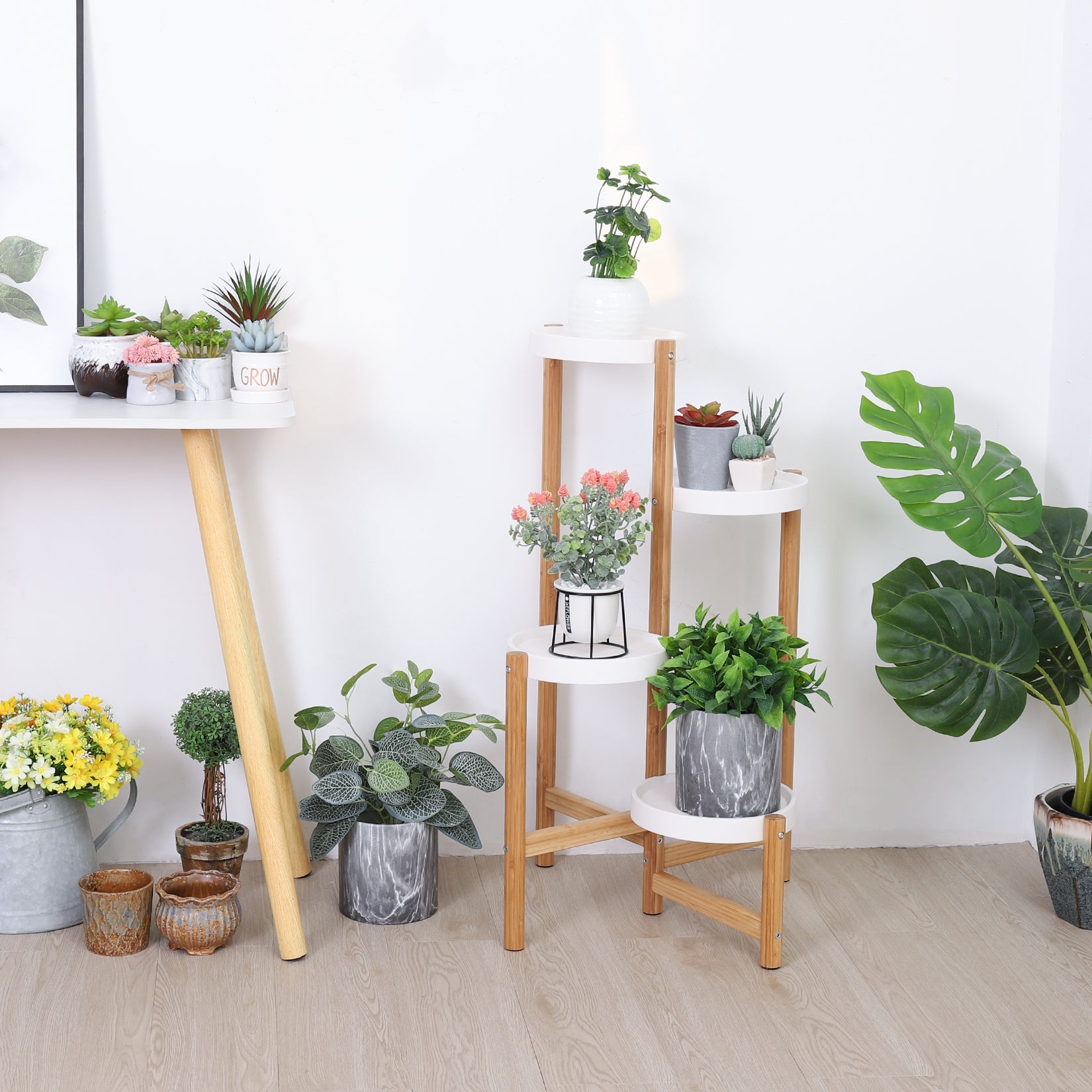 4 Tiers Cute Plants Stand Holder