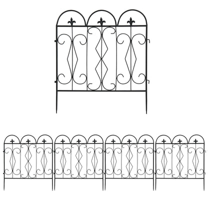 24x27.5" 5 Panels Garden Fences