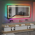 Cool RGB Large Bathroom Mirror 1200x600mm