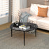 Round Tempered Glass Coffee Table