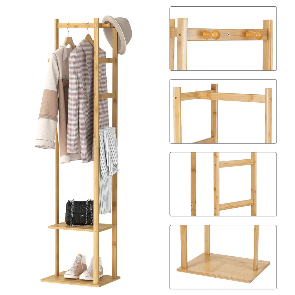 Bamboom Coat Rack Garment Stand