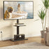 Swivel Tall Corner Floor TV Stand 32-65in w/ Media Storage