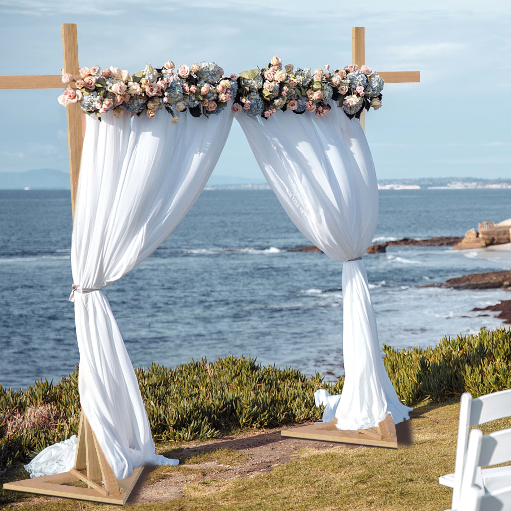 Garden Flower Archway Wedding Arbor WisFor
