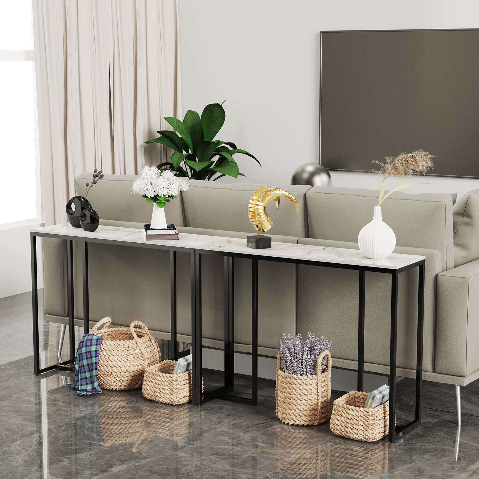 Console Table for Foyer Entryway