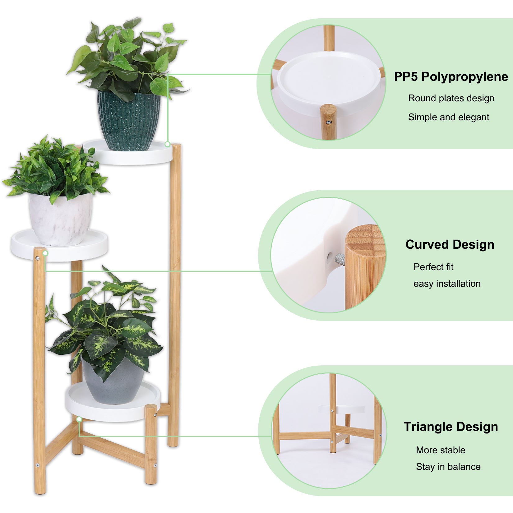 4 Tiers Cute Plants Stand Holder