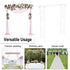 Metal Pergola Wedding Archway Stand Garden Arbor