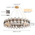 Sparkle Chandelier Lamp Ceiling Lights Fixtures