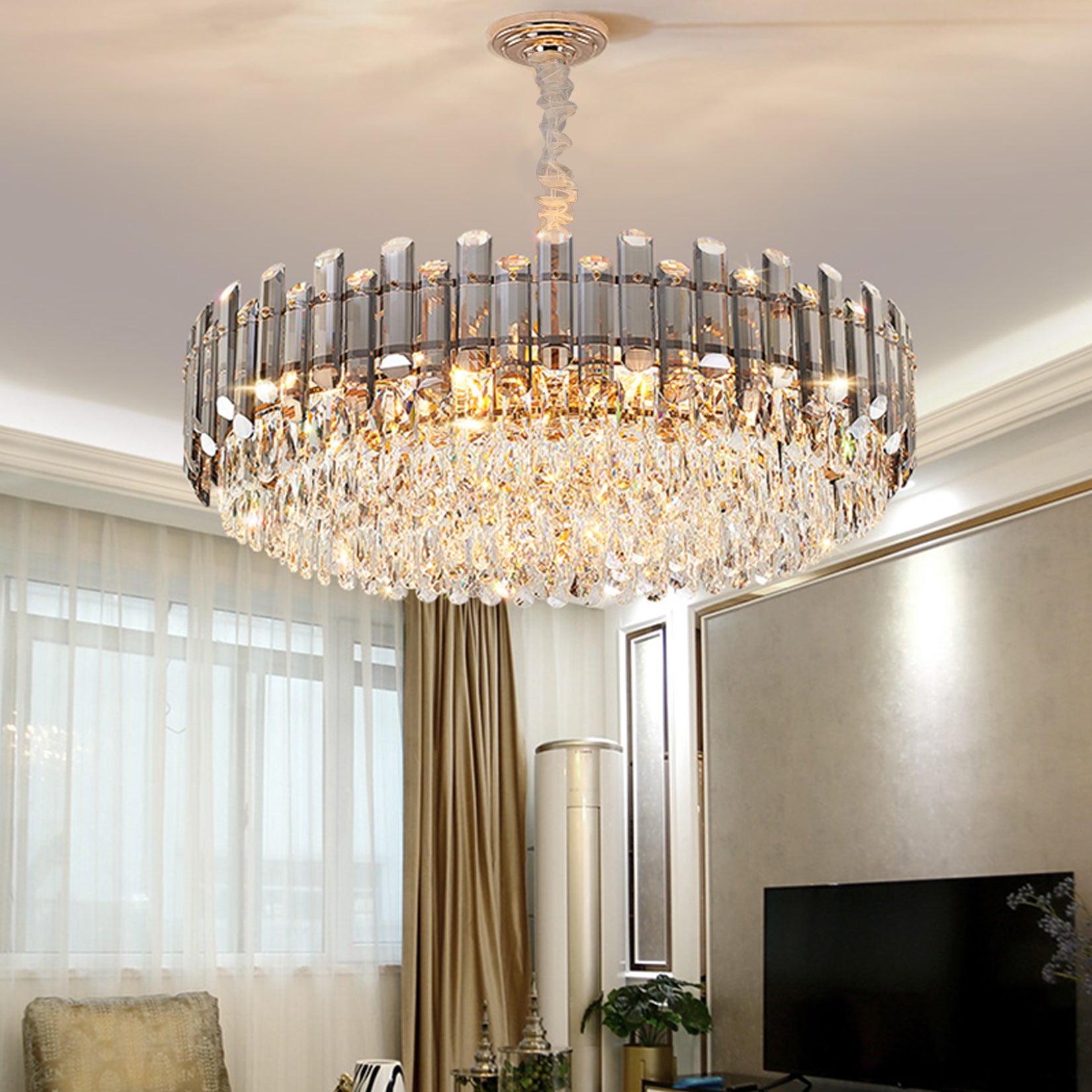 Shining Crystal Chandelier Ceiling Lamp