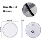 Round Anti-fog Bathroom Mirror Backlight