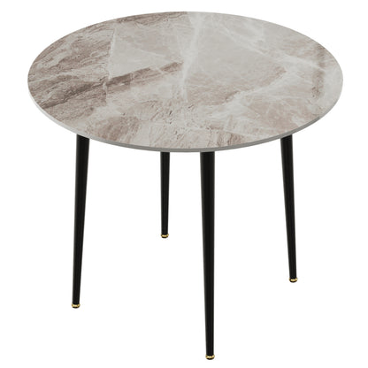 Round Kitchen Sintered Stone Dining Table