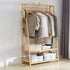 Environmental-friendly Bamboo Garment Clothes Stand