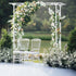 Metal Pergola Wedding Archway Stand Garden Arbor